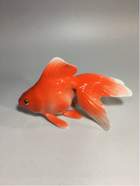 Noritake ノリタケ 金魚 置物 BONE CHINA ボーンチャイナ