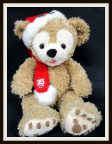 ダッフィー TDS 2008 25周年 クリスマス ダッフィー Sサイズ
