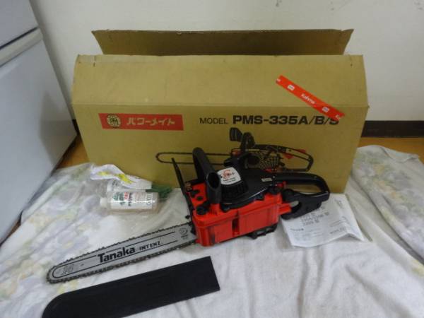 タナカ パワーメイト　2ストエンジンチェーンソー　PMS-335S