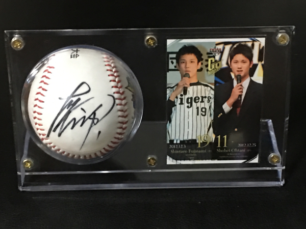 直筆！背番号1】大谷翔平！花巻東！直筆サイン選抜記念ボール(記念