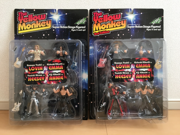 THE YELLOW MONKEY イエモン フィギュア 1st 2nd セット 未使用