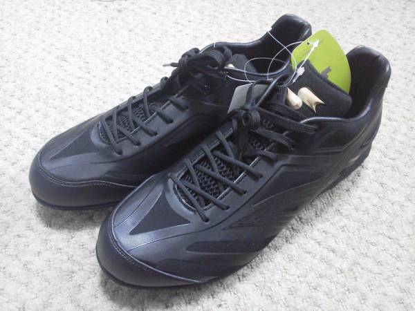 新品 未使用 SSK 野球 スパイク 28.5cm 黒 送料600 金属 金刃