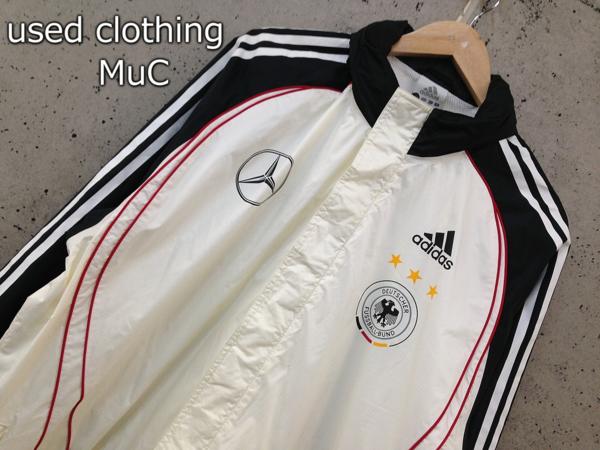 9696 Adidas ドイツ代表 ベンツナイロンジャージ Xo 白 黒 ジャケット 上着 売買されたオークション情報 Yahooの商品情報をアーカイブ公開 オークファン Aucfan Com