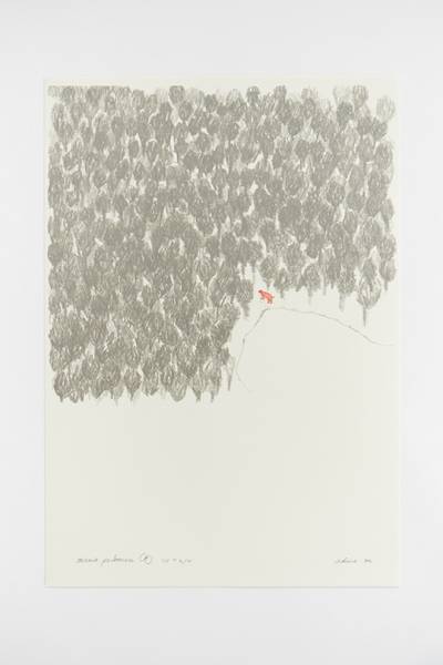 ミナ ペルホネン forest gate ポスター 即決＊新品mina perhonen