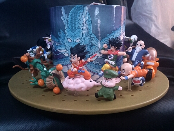ドラゴンポール、コミック背景フィギュア19体