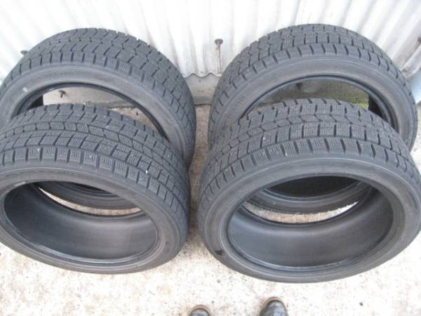 中古 スタッドレス ダンロップ DSX 215/45R17 4本 タイヤ、ホイール