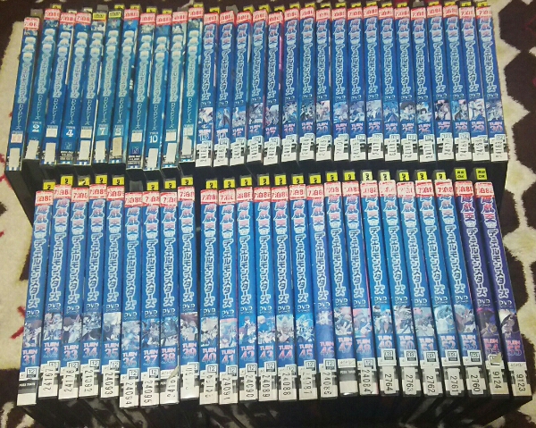 レンタル版DVD 遊戯王 デュエルモンスターズ 全56巻(5.56巻欠品)