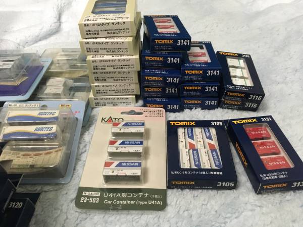KATO 10-317コキ104 2両セット13セット26両とコンテナ色々纏め