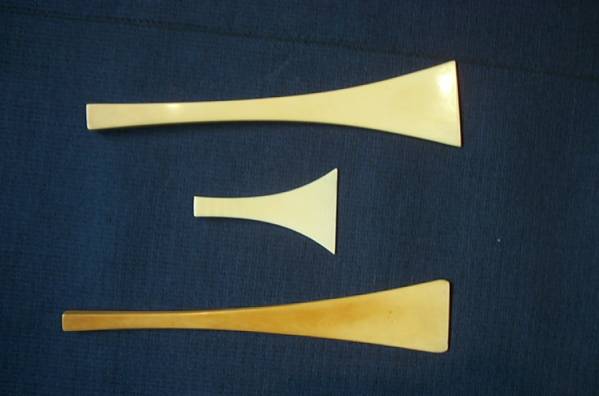 小さい象牙バチ３本