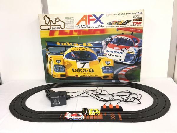 グループC ロングランスピードウェイセット トミーAFX XS-102 AFX 激