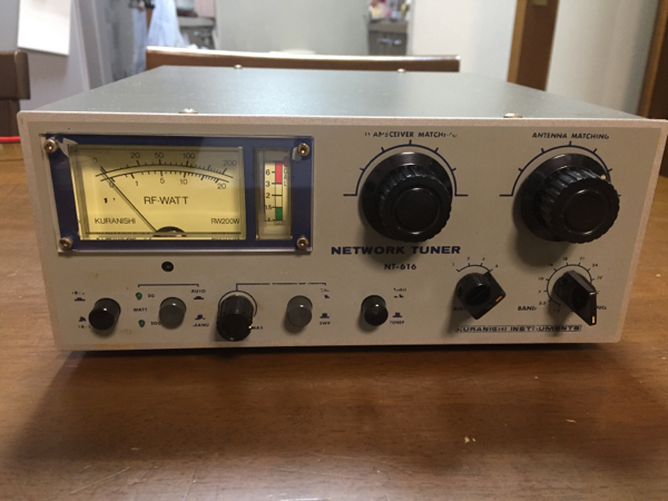 NT-616 クラニシ ネットワーク 現状品 チューナー 無線機 アンテナ