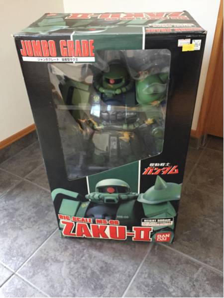 ​【極美品】ジャンボグレード 量産型ザクII 機動戦士ガンダム JUMBO GRADE ジャンボグレード 量産型ザクⅡ 機動戦士ガンダム