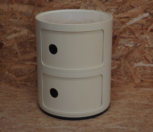 □KARTEL□カルテル コンポニビリ 2段 ホワイト USED 現状品 Kartell