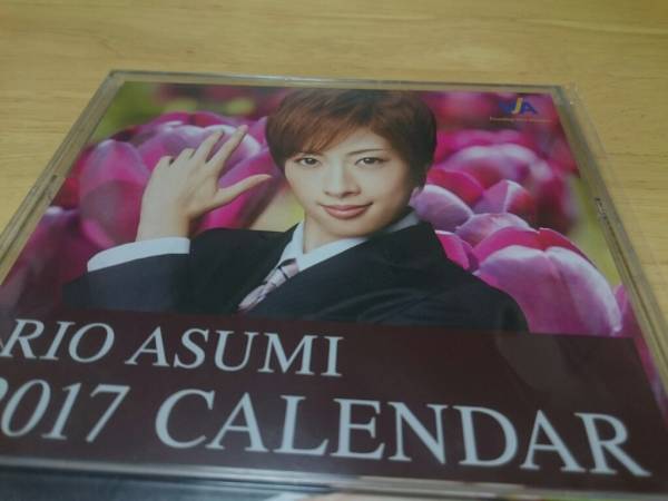 ●宝塚●明日海りお 2017年 VISA 卓上カレンダー 非売品 新品