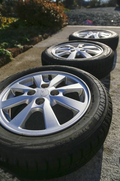 スタッドレス155/65R14　ダイハツ純正アルミ　タント　ムーヴ