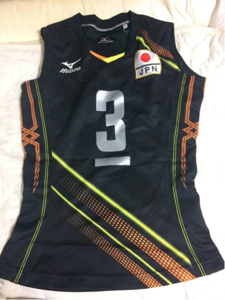 全日本女子バレーボール 木村沙織直筆サイン 選手用ユニフォーム