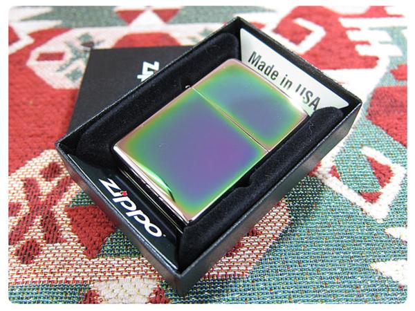 ZIPPO/ジッポー151 スペクトラム 虹色 ブラス 真鍮 無地