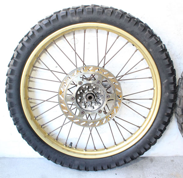 TT250R Raid 4GY ホイール 前後 セット H1 (690)
