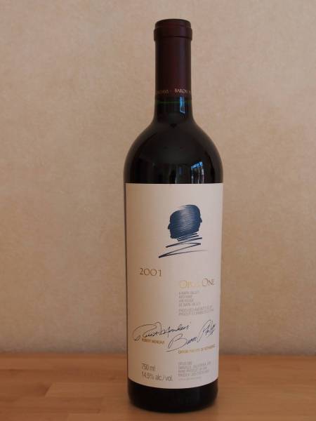 オーパスワン Opus One 2001 送料無料 2本目 オーパス・ワン 2001年