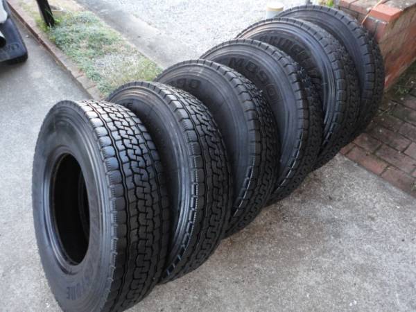 ブリヂストン M890　7.50Ｒ16ＬＴ　6本　☆溝多い☆　良品