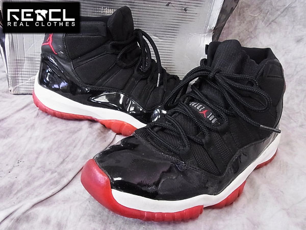 【観賞用】NIKE/ナイキ AIR JORDAN 11 RETRO 136046-061 28.5cm
