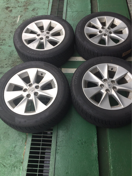 215/60R17 トヨタ ヴェルファイア 純正17インチ スタッドレス