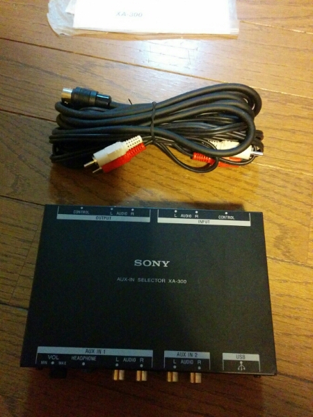 SONY XA‐300 外部入力セレクター 美品 SONY XA-300 外部入力セレクター