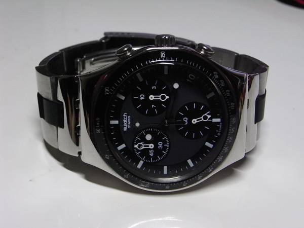 SWATCH SWISS IRONY アルミ クロノ ジャンク 稼働品スウォッチ 【公式 
