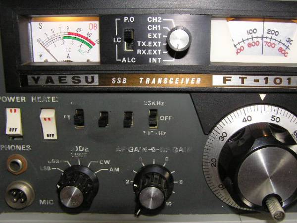 ヤエス YAESU FT-101B ジャンク扱い出品です☆ YAESU MUSEN 八重洲無線 SSB