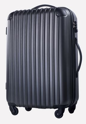 新品同様□スーツケース□TSAロック□超軽量□Msize57L□3.4kgZ