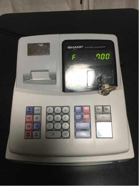 シャープ 電子 レジスター XE-A127 美品