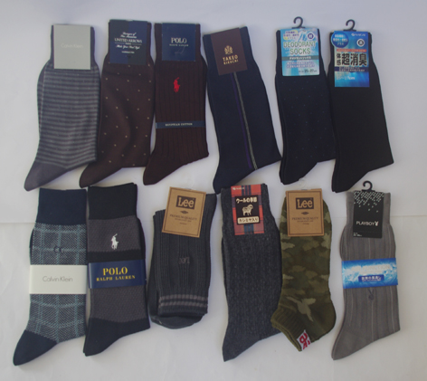 新品靴下12足/ラルフローレンアローズタケオキクチカルバンクラ