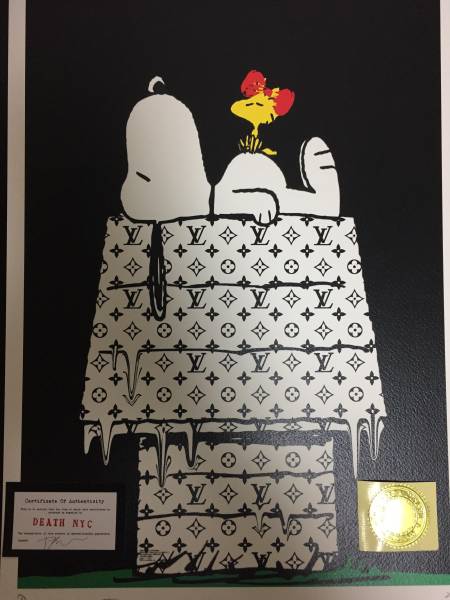 NYC DEATH スヌーピー SNOOPY 世界限定100枚 世界 ヴィトン - Yahoo