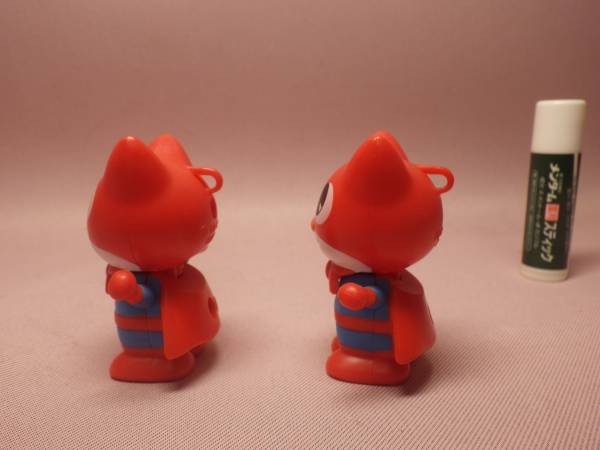 やなせたかし ニャンダーかめん 変形ミニフィギュア 2個(アンパンマン 