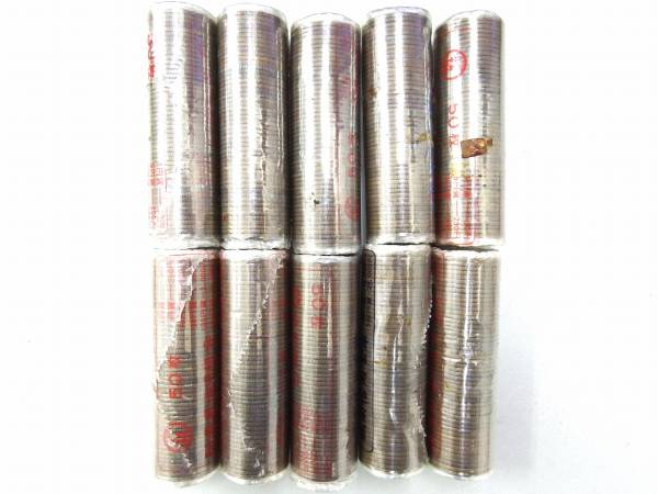 ギザ10 ☆レア！昭和29年 ギザ 10円 ロール 50枚 10本☆