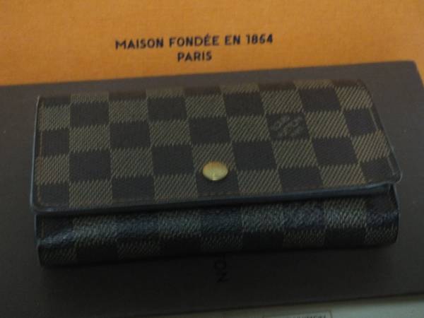 ダミエ ルイ エベヌ 財布 LOUIS ヴィトン VUITTON トレゾール ジッピー
