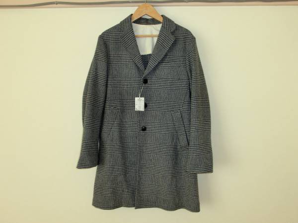 新品　ウール　コムサイズム　チェスターコート　Sサイズ
