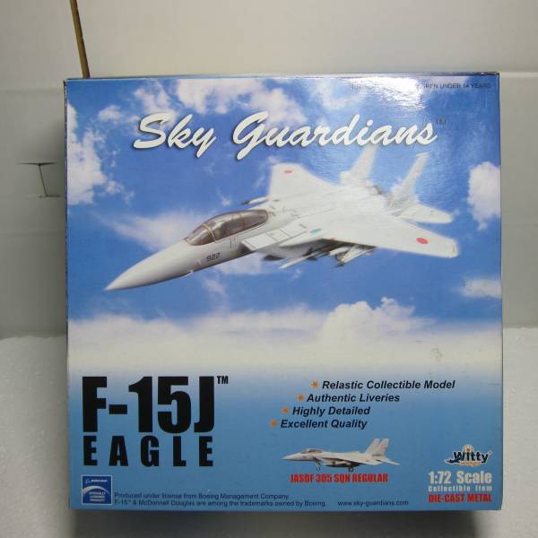 Witty Wings 1/72 ダイキャスト　未開封　F-15　千歳基地 Witty F-15J 航空自衛隊 1⁄72 Wings F-15 航空 JASDF 第2航空
