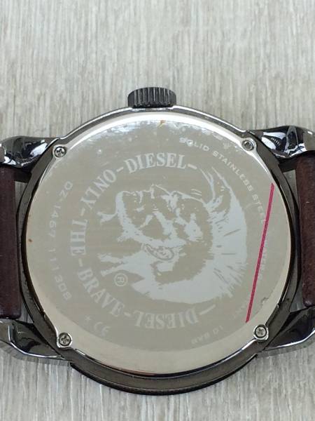 DIESEL◆クォーツ腕時計/アナログ