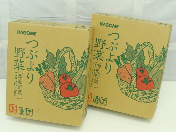 ☆カゴメ KAGOME つぶより野菜 ジュース 2ケース 195g×60本 ③ 2箱