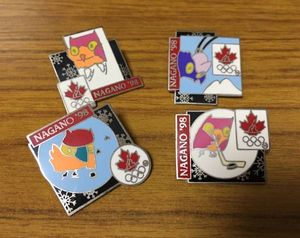 長野 オリンピック ピンバッジのYahoo!オークション(旧ヤフオク!)の 