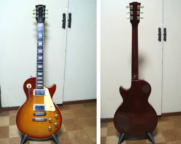 新版 中古 Gibson エレキギター レスポールタイプ サンバースト系 Hh 04年 チェリーサンバースト 楽器 ギター Hr Com