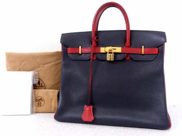 エルメス オータクロア32 HERMES アルデンヌ ハンドバッグ 美品 ◯U 