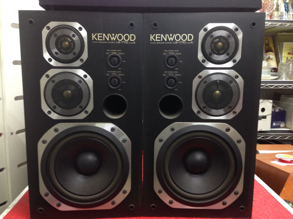 美品 KENWOOD ケンウッド 高級 スピーカーLS-770A 定価79600円