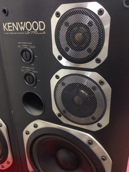 美品 KENWOOD ケンウッド 高級 スピーカーLS-770A 定価79600円