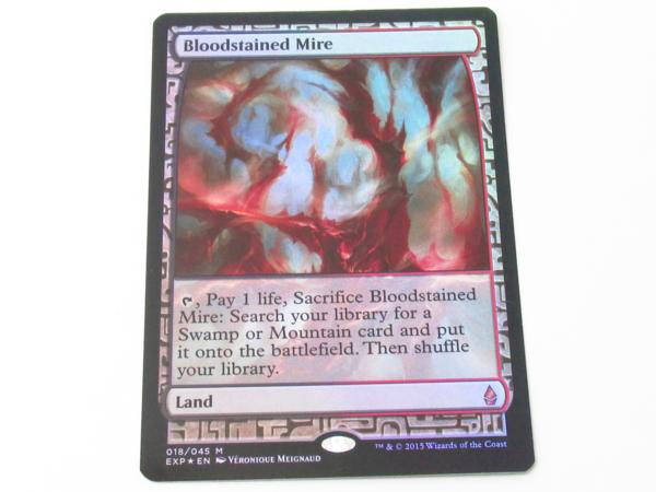 MTG 血染めのぬかるみ/Bloodstained Mire 【EXP/Foil/英語】 □U2613