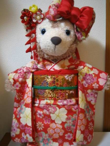 ★シェリーメイ・コスチューム・着物・髪飾り・金襴の帯♪