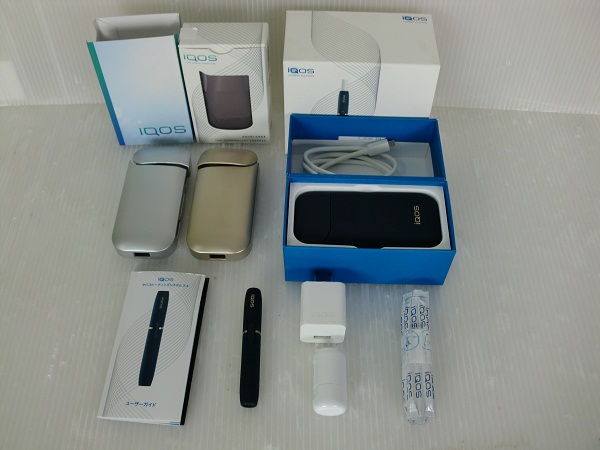 iQOSアイコスキット 電子タバコ ブラック ケース3種付属