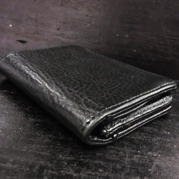 即決】CHROME HEARTS/クロムハーツ 3ポケットレザーカードケース