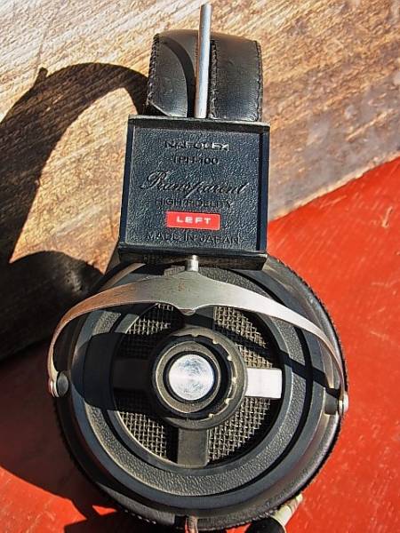 NAPOLEX ナポレックス ヘッドホーン TPH-100 ジャンク品 希少 NAPOLEX ナポレックス TPH-100 ヘッドホン レトロ ジャンク